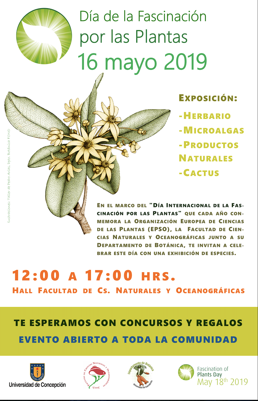 Día Internacional de la Fascinación por las Plantas Centenario UdeC